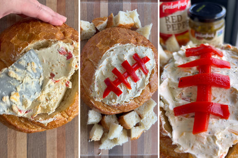 Fire Roasted Jalapeño Dip Bread Bowl