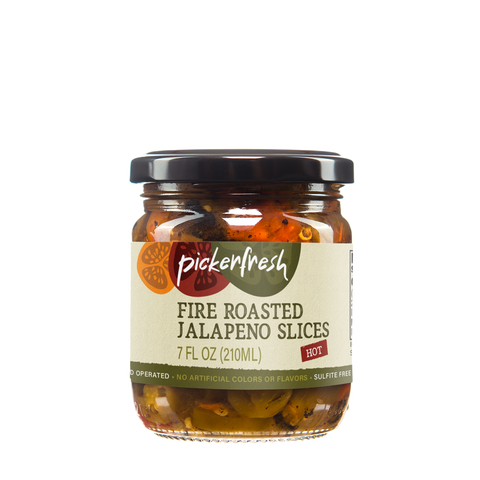 Fire Roasted Jalapeno Slices  - 7 Oz