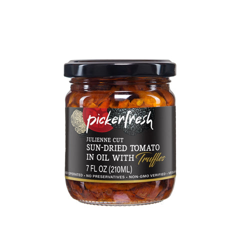 Sun Dried Tomato in oil with Truffles - 7 Oz