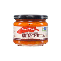 Roasted Red Pepper Bruschetta