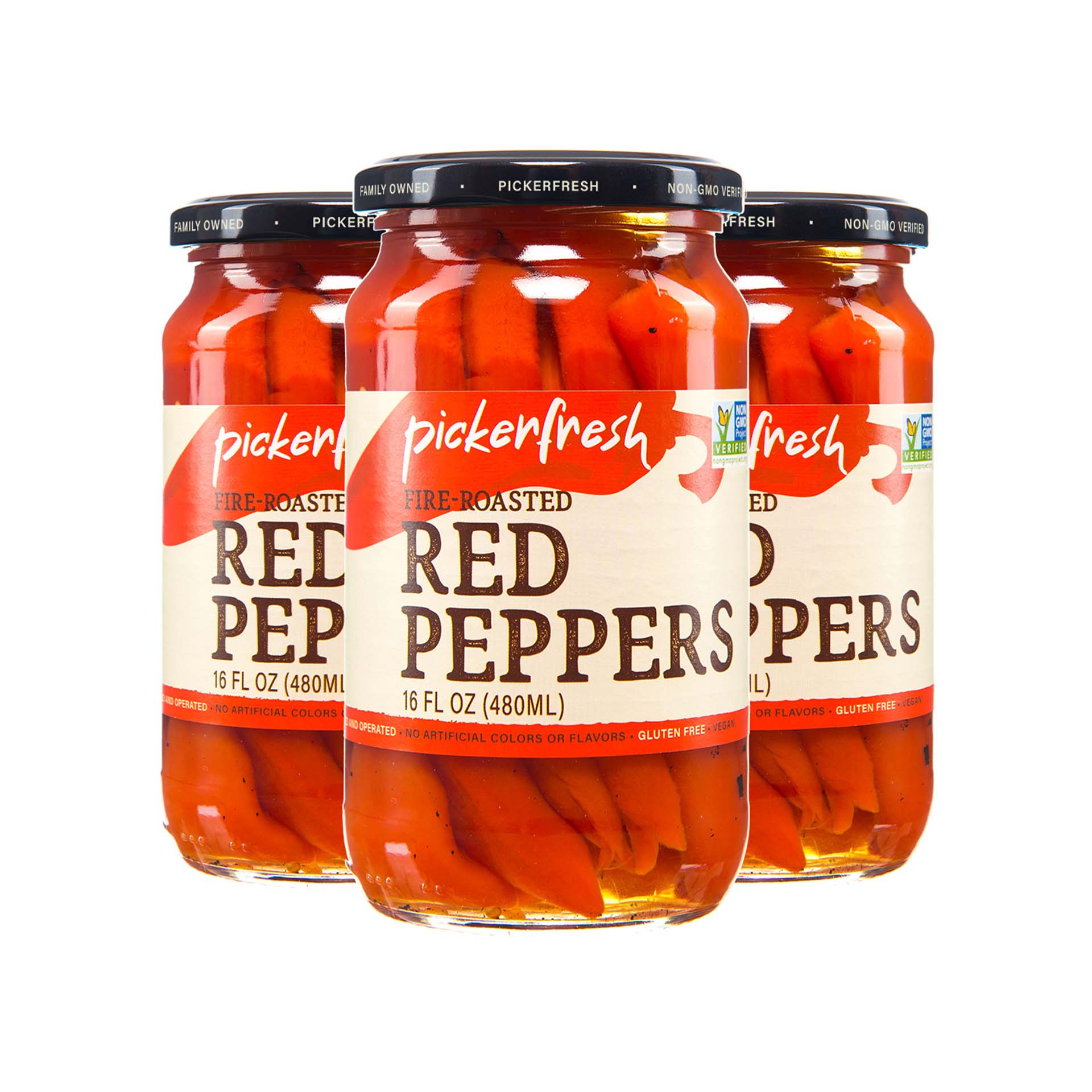 Fire Roasted Red Peppers – Pickerfresh