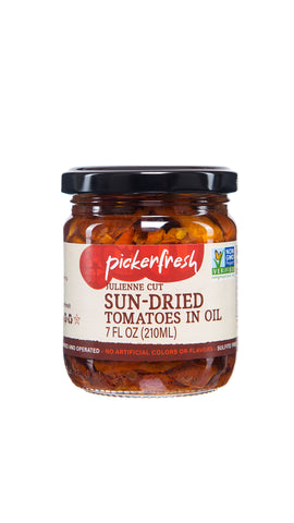 Sun Dried Tomato in oil with Herbs - 7 Oz